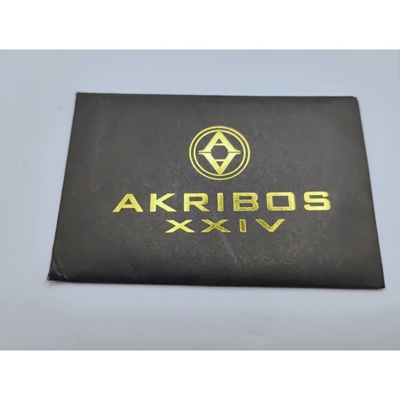 Akribos XXIV Watch AK766TTG Encrusted Lady's Watch With Case And Papers - Picture 3 of 16